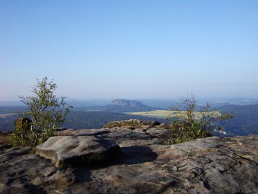 pohled na Pfafenstein z Liliensteinu