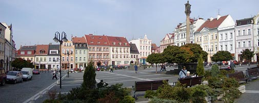 náměstí v České Lípě
