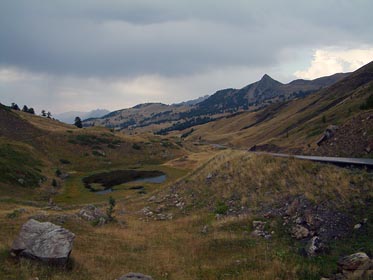 pohled z Col de Vars na SZ