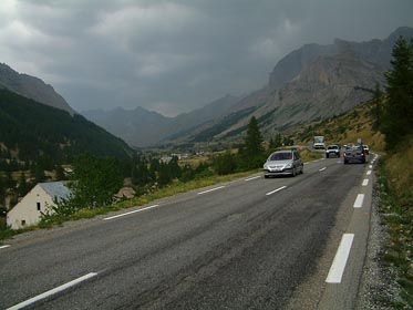 cesta na Col du Lautaret