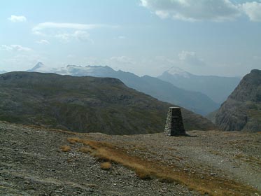 pohled z Col de IIseran na J