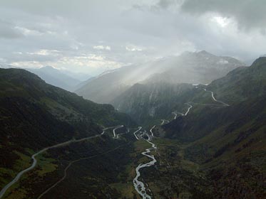 krajina u Furkapass