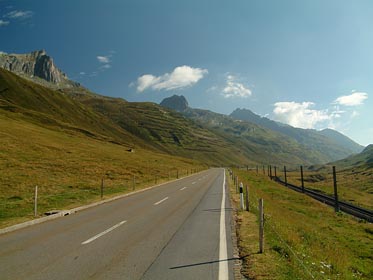 krajina u Oberalpass