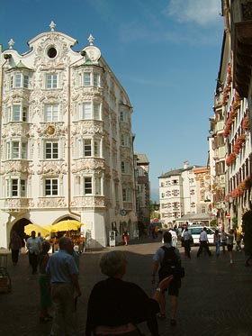 ulice v Innsbrucku