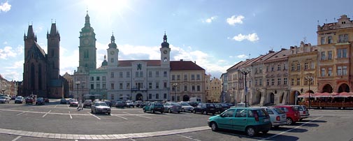 náměstí v Hradci Králové