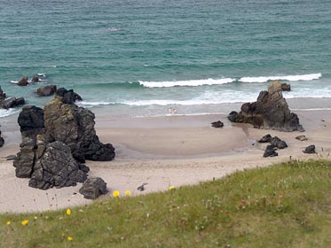 jediní koupajícíse v Durness