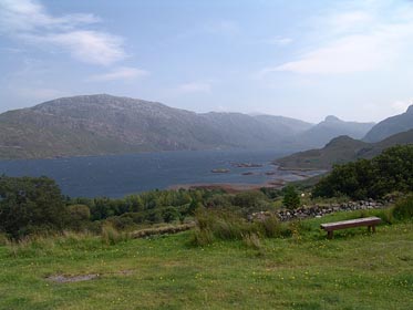 jezero Loch Glencoul