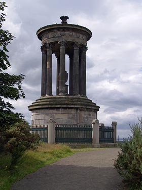 památník v Edinburgu