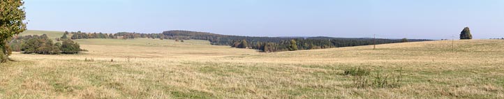 krajina u Studeneckého potoka