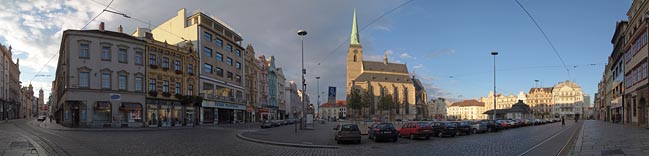 náměstí v Plzni