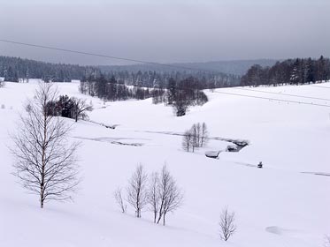 pláň nad Kvildou, Vltava