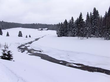 Roklanský potok, rybárna