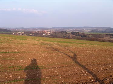 krajina u stránek, stíny