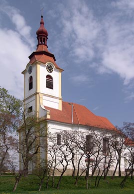 kostel v Blažimi