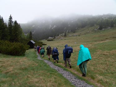 cesta k Botanickému vrchu