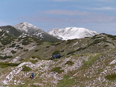 pohled na Vaganski vrch