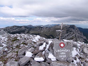 vrchol Vaganského vrchu