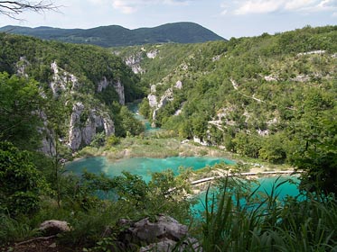 kopec, jezero Korana