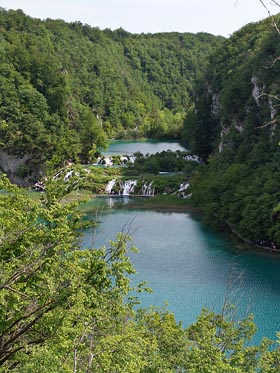 jezero Kaluderovac, jezero Gavanovac, vodopády