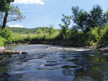 Bílina nad Stadicema, peřej