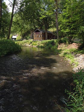 Kocába, chata pod Bratřínovem