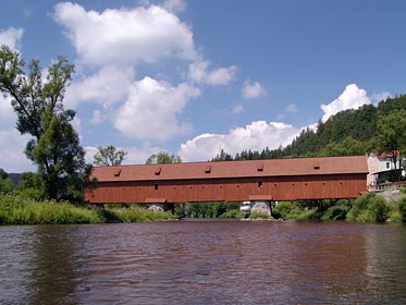 Ohře, most v Radošově