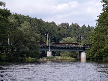 Ohře, železniční most