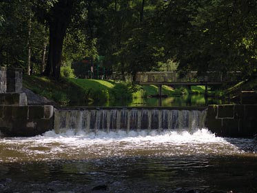 jez na Rokytce u ulice Podvinný mlýn