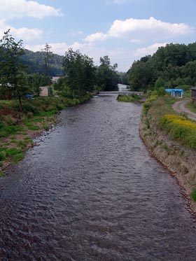 Úpa v Bohuslavicích