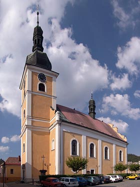 kostel v Úpici