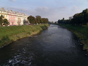 Morava v Kroměříži