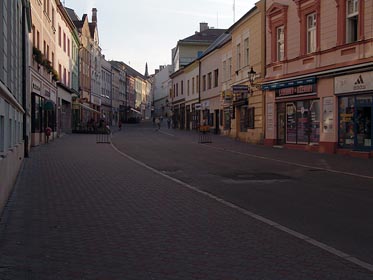 ulice v Kroměříži