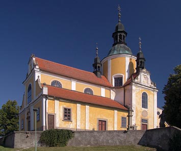 kostel v Chlumu u Třeboně