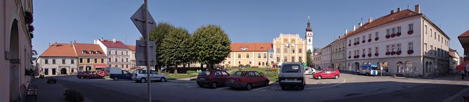 náměstí v Nových Hradech