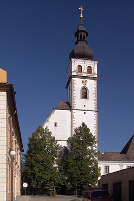 věž kláštera v Nových Hradech