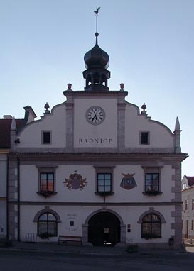 radnice v Nových Hradech