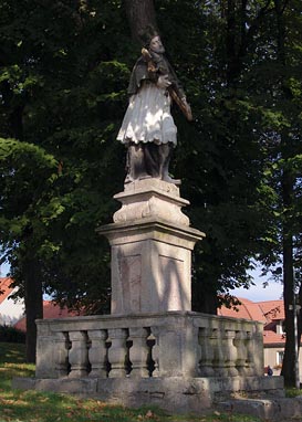 socha v Dolním Dvořišti