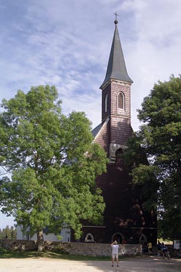 kostel ve Svatém Tomáši