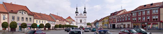 náměstí v Březnici