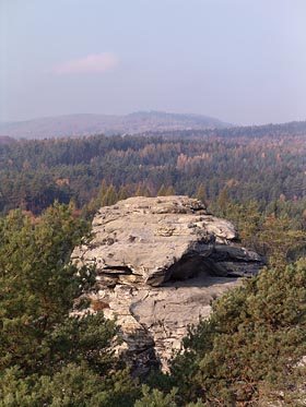 jedna z Havraních skal