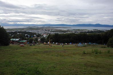 Ushuaia, kemp