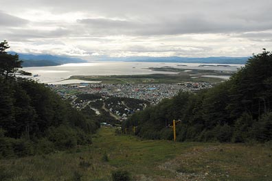 Ushuaia a okolí, sjezdovka