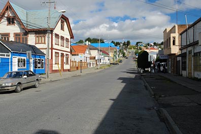 ulice v Punta Arenas