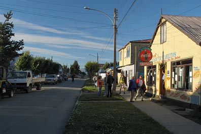 ulice v Puerto Natales