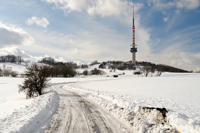 cesta, Buková hora