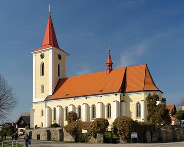 kostel v Libošovích