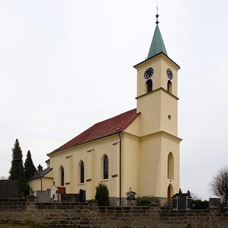 kostel ve Všeni