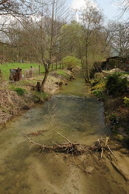 Košátecký potok v Byšicích