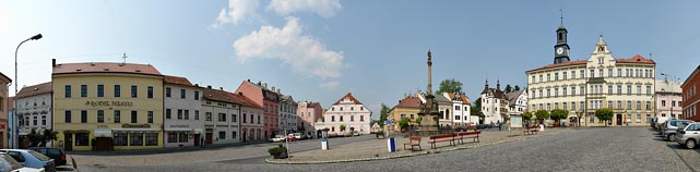 náměstí v Benešově nad Ploučnicí
