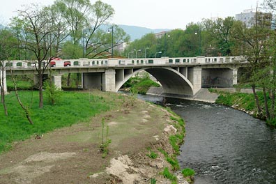 most, Ploučnice v Děčíně